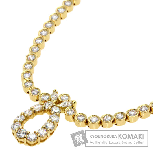 PIAGET Tennis Diamond Necklace K18 Yellow Gold Ladies [Used]