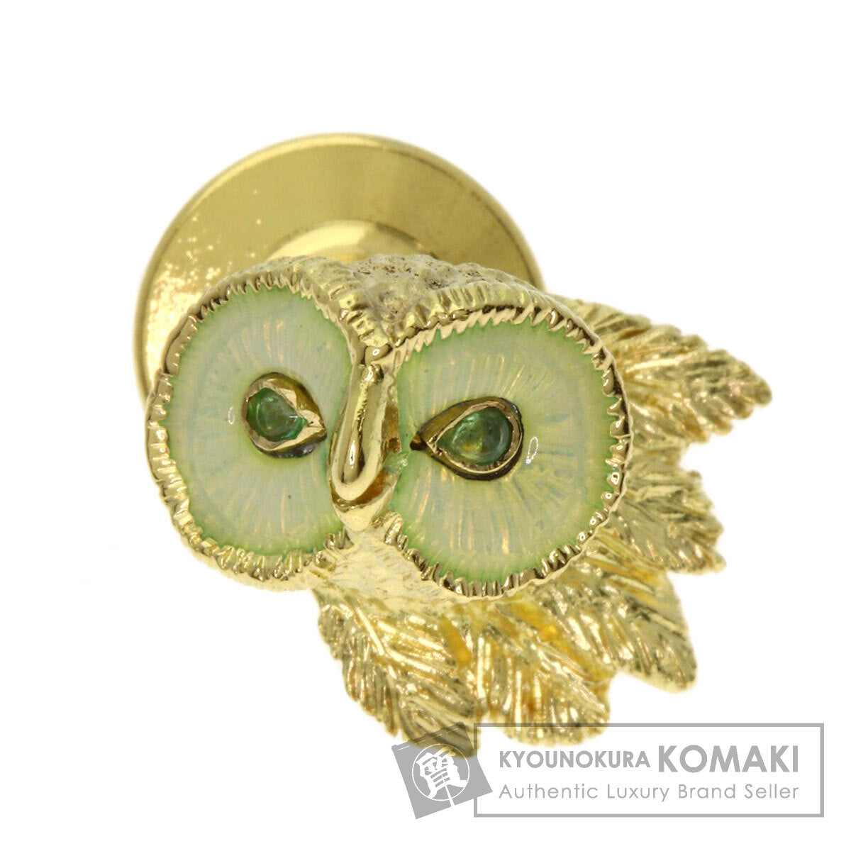 TIFFANY&Co. Owl Pin Brooch Brooch K18 Yellow Gold 14KxGPLadies [Used]