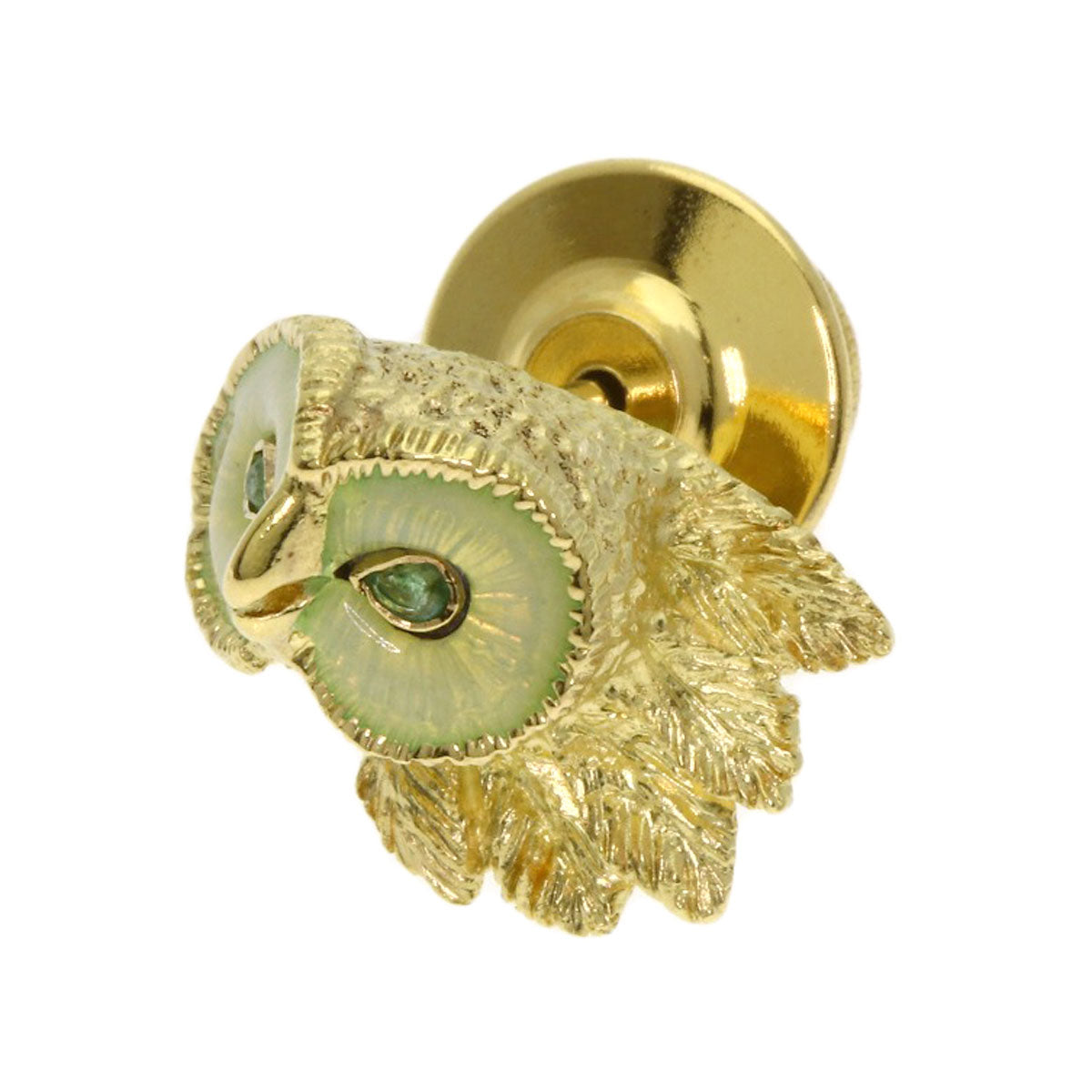 TIFFANY&Co. Owl Pin Brooch Brooch K18 Yellow Gold 14KxGPLadies [Used]