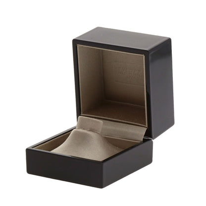 BVLGARI Diva Dream Onyx Diamond #53 Ring K18 White Gold Ladies [Used]