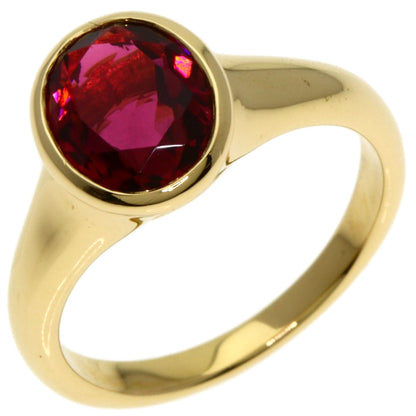 BVLGARI Kaleidos Tourmaline Ring K18 Yellow Gold Ladies [Used]