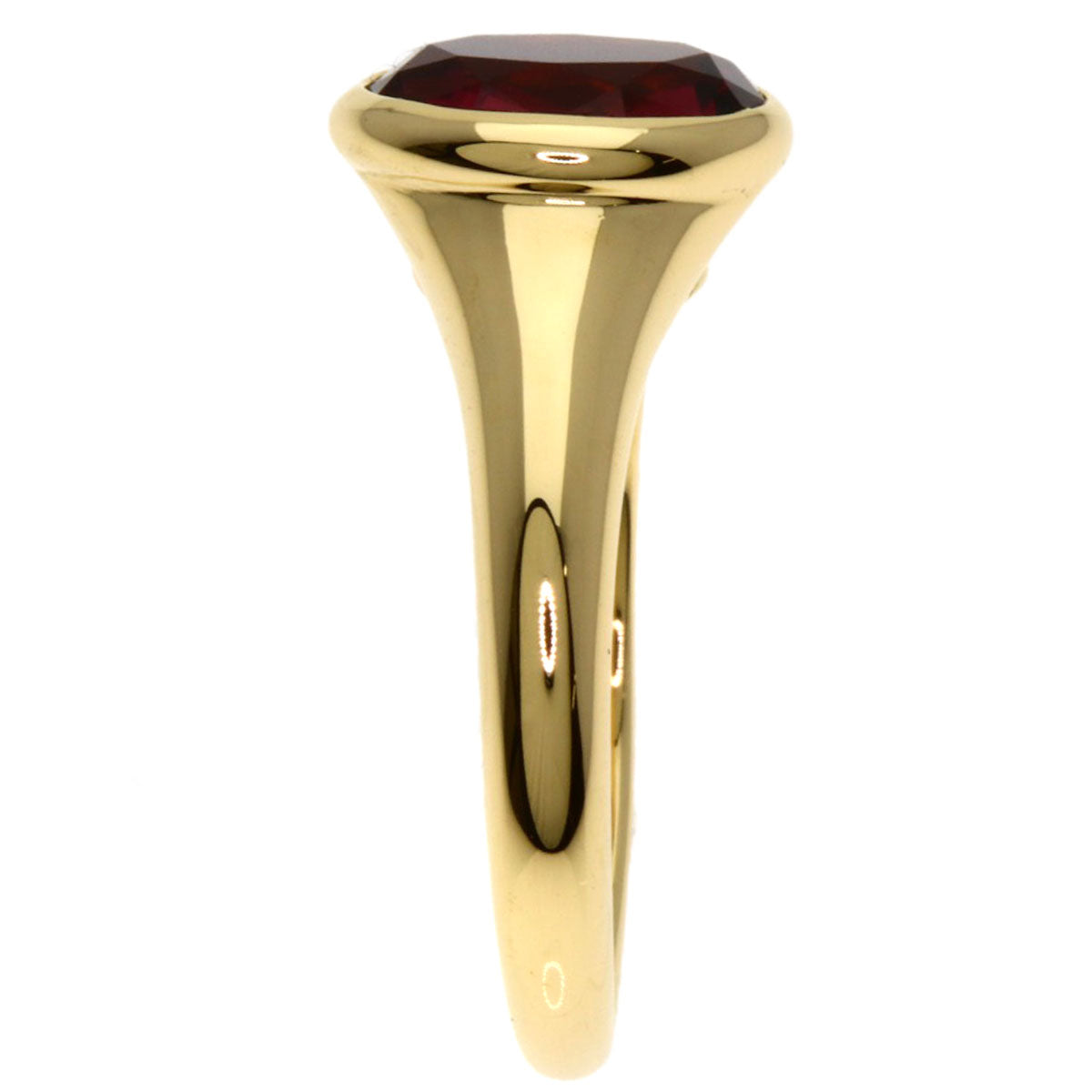 BVLGARI Kaleidos Tourmaline Ring K18 Yellow Gold Ladies [Used]