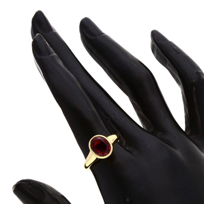BVLGARI Kaleidos Tourmaline Ring K18 Yellow Gold Ladies [Used]