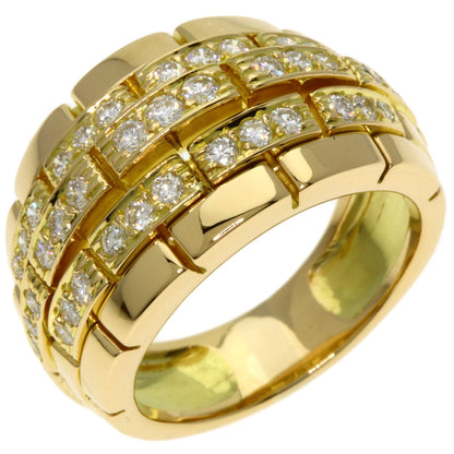 CARTIER Oriane Diamond Ring K18 Yellow Gold Ladies [Used]