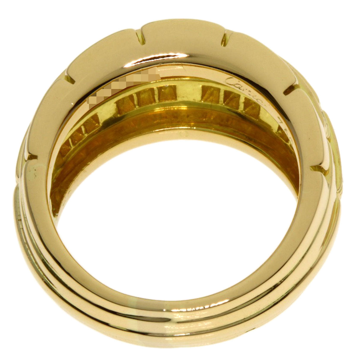 CARTIER Oriane Diamond Ring K18 Yellow Gold Ladies [Used]