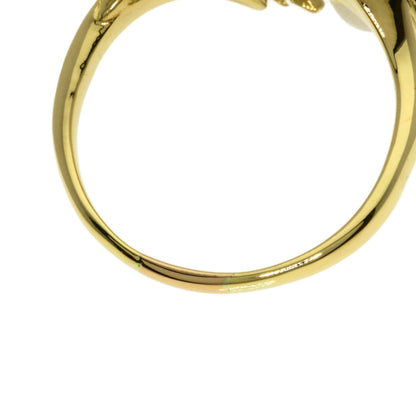 MIKIMOTO Pearl Pearl Ruby Ring K18 Yellow Gold Ladies [Used]