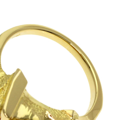 MIKIMOTO Pearl Pearl Ruby Ring K18 Yellow Gold Ladies [Used]