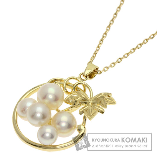 MIKIMOTO Pearl Pearl Reef Necklace K14 Yellow Gold Ladies [Used]