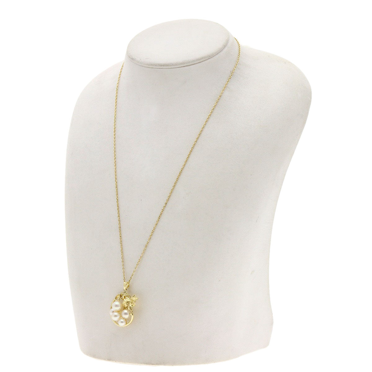 MIKIMOTO Pearl Pearl Reef Necklace K14 Yellow Gold Ladies [Used]