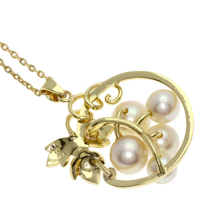 MIKIMOTO Pearl Pearl Reef Necklace K14 Yellow Gold Ladies [Used]