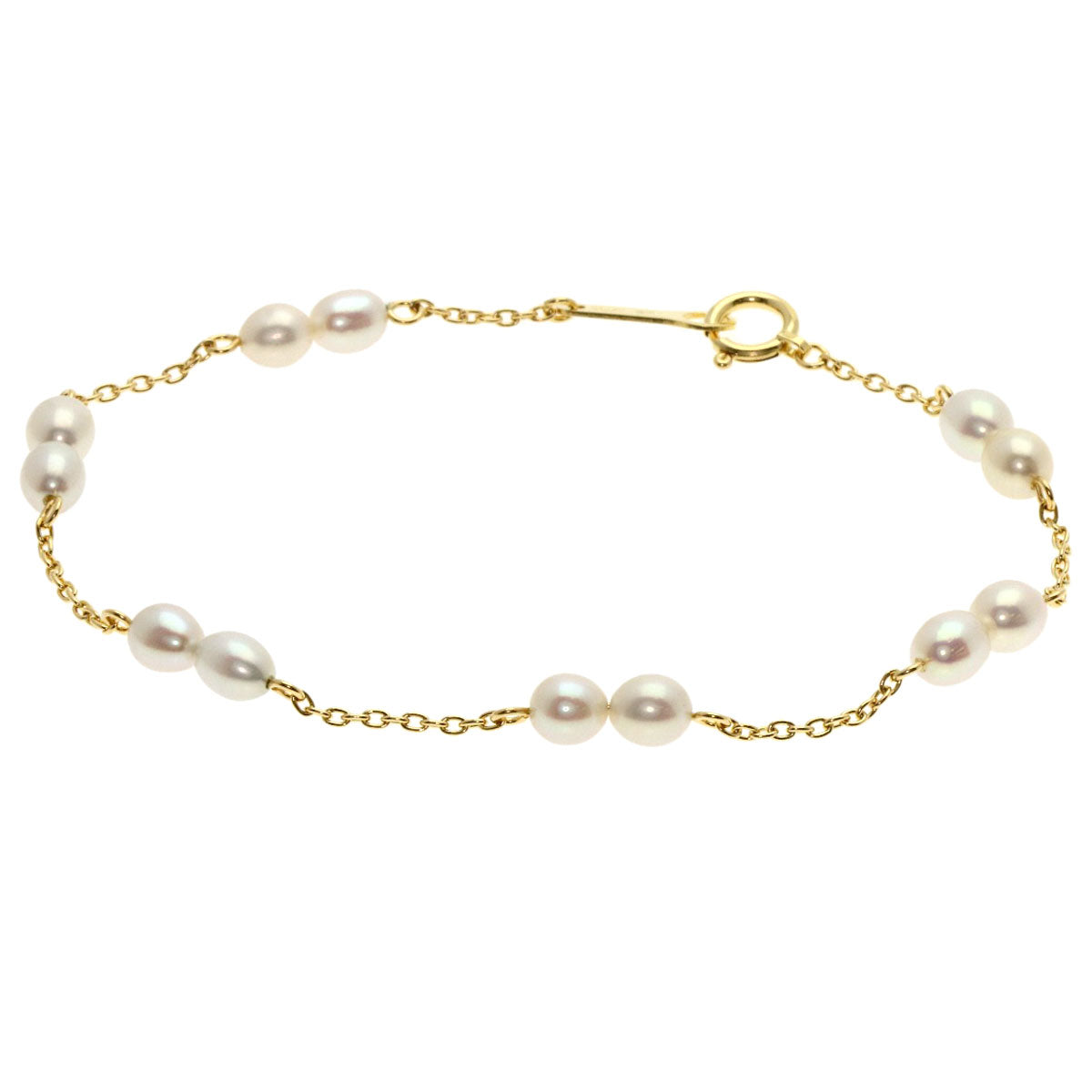 TASAKI Pearl Pearl Bracelet K18 Yellow Gold Ladies [Used]