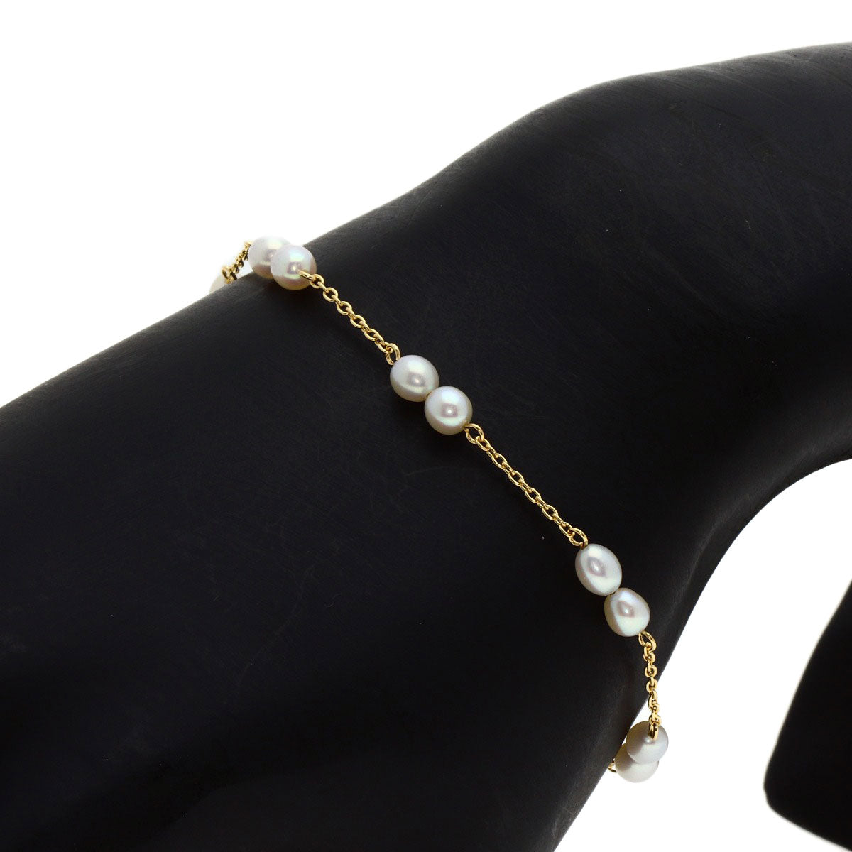 TASAKI Pearl Pearl Bracelet K18 Yellow Gold Ladies [Used]