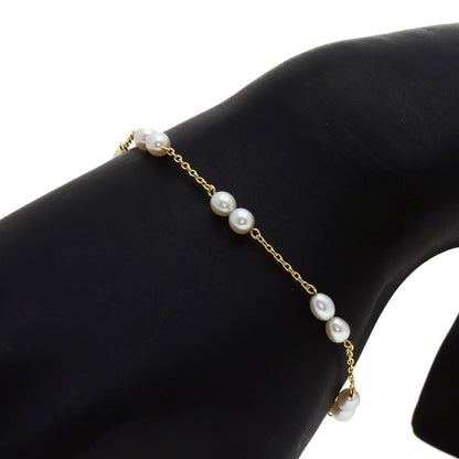 TASAKI Pearl Pearl Bracelet K18 Yellow Gold Ladies [Used]