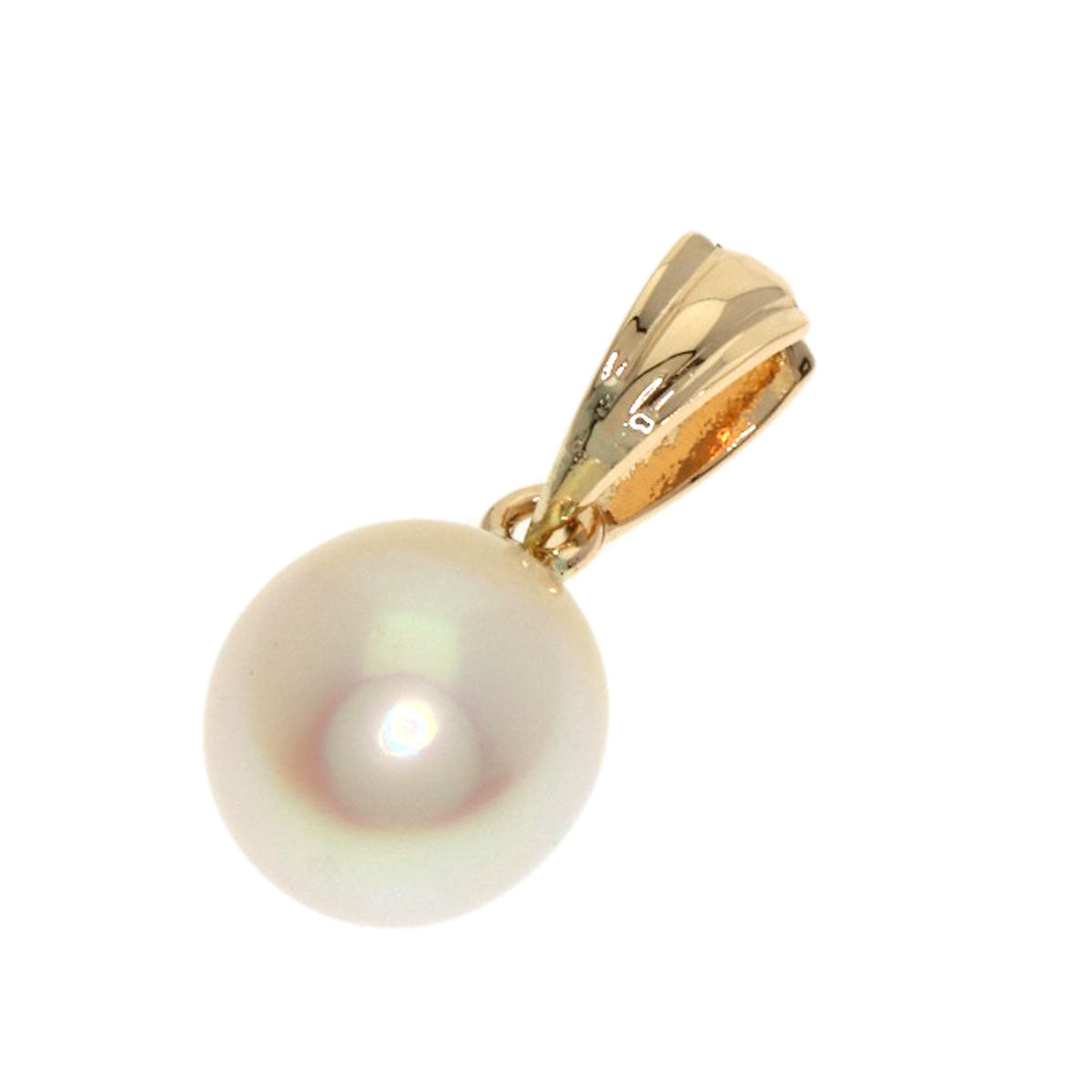 TASAKI Pearl Pearl Pendant top K14 Yellow Gold Ladies [Used]