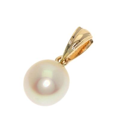 TASAKI Pearl Pearl Pendant top K14 Yellow Gold Ladies [Used]