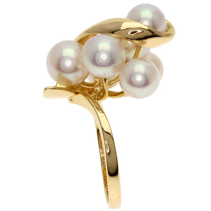 TASAKI Pearl Pearl Ring K18 Pink Gold Ladies [Used]