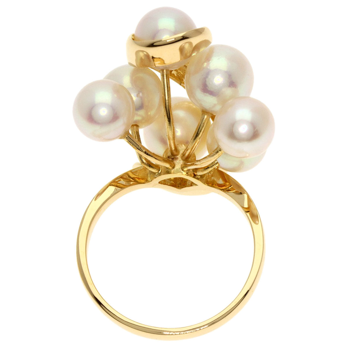 TASAKI Pearl Pearl Ring K18 Pink Gold Ladies [Used]