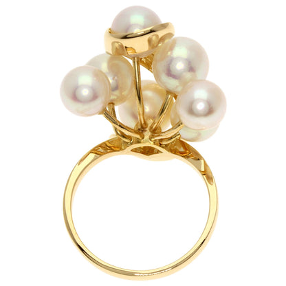 TASAKI Pearl Pearl Ring K18 Pink Gold Ladies [Used]