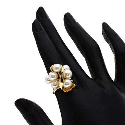 TASAKI Pearl Pearl Ring K18 Pink Gold Ladies [Used]