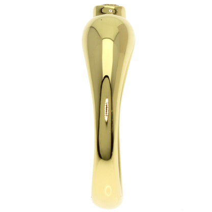 TIFFANY&Co. Double Teardrop 1P Diamond Ring K18 Yellow Gold Ladies [Used]