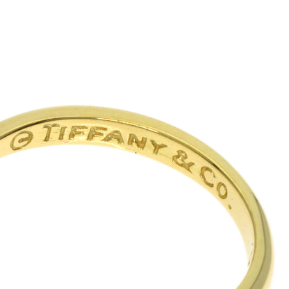 TIFFANY&Co. Open Heart Diamond Ring K18 Yellow Gold Ladies [Used]