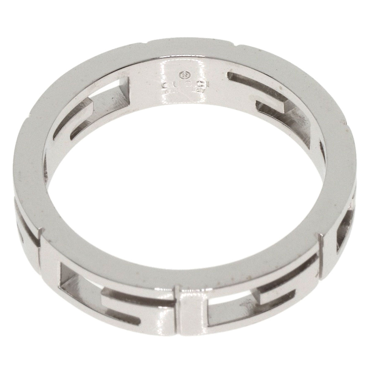 GUCCI multiple Ring K18 White Gold Ladies [Used]