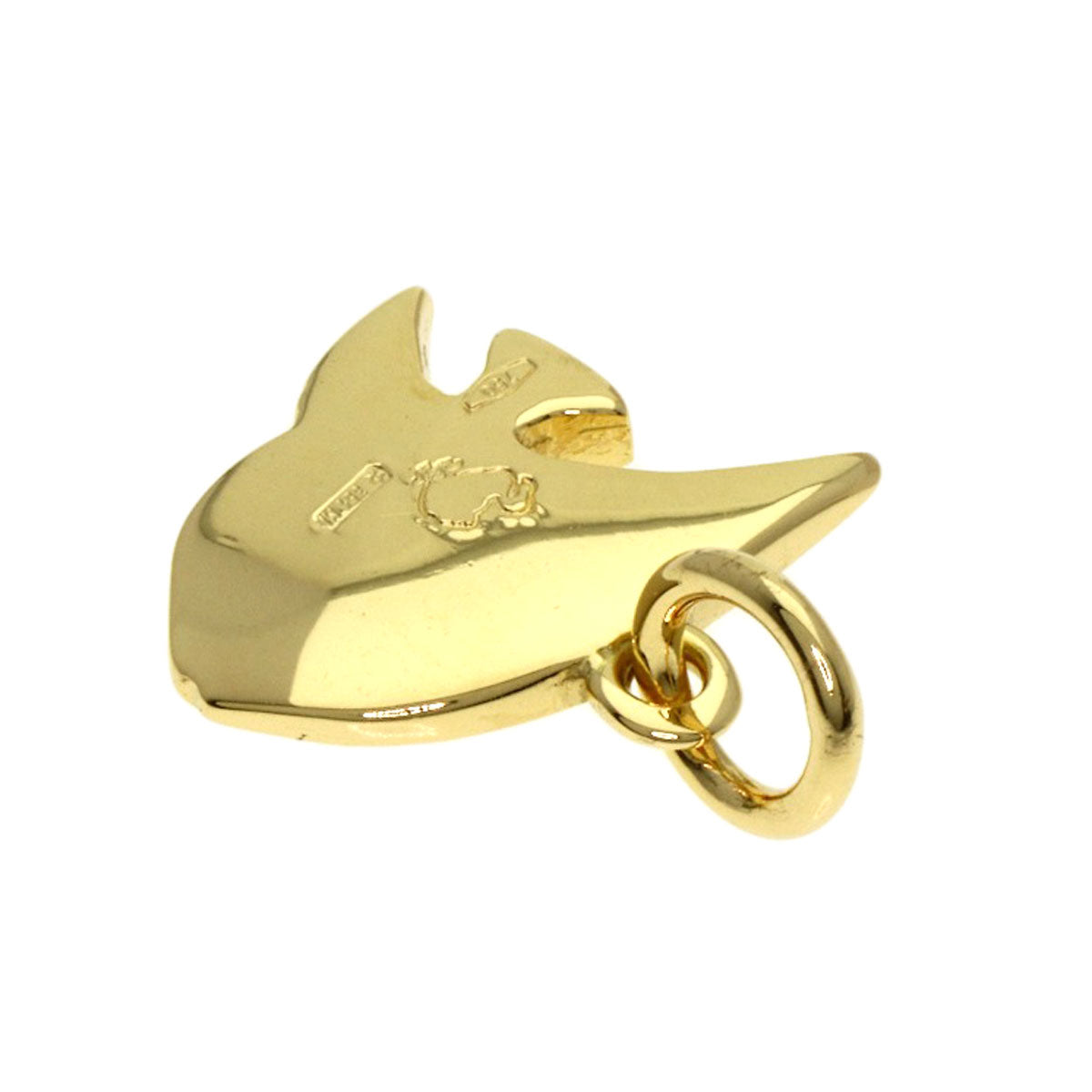 Pomellato Dodo Angelfish TOP Pendant top K18 Yellow Gold Ladies [Used]