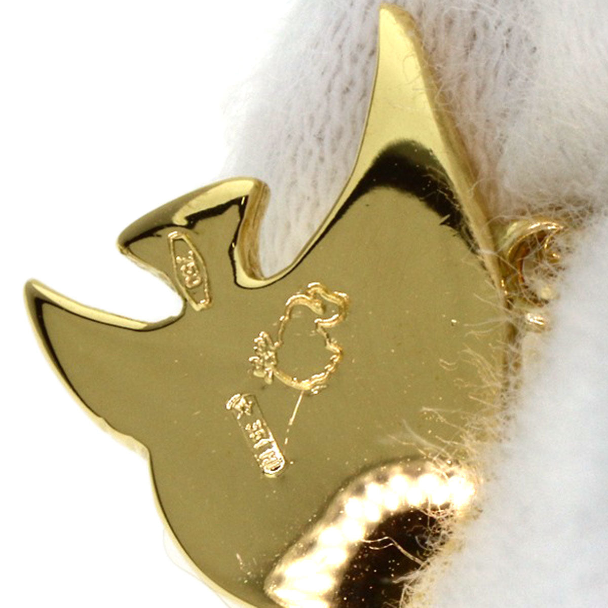 Pomellato Dodo Angelfish TOP Pendant top K18 Yellow Gold Ladies [Used]