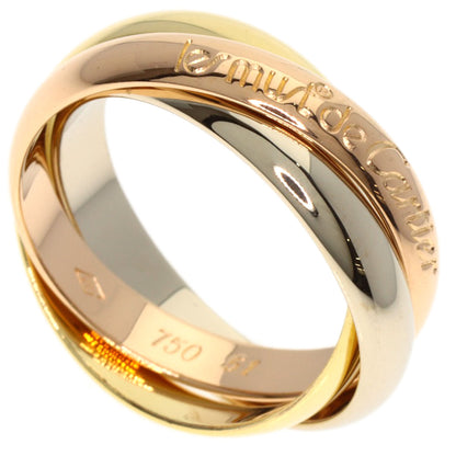 CARTIER Trinity #51 Ring K18 Yellow Gold 18K Pink GoldLadies [Used]