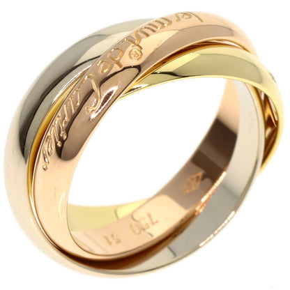 CARTIER Trinity #51 Ring K18 Yellow Gold 18K Pink GoldLadies [Used]
