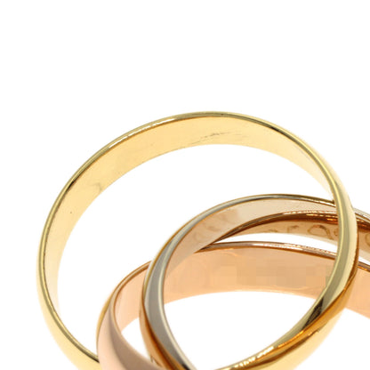 CARTIER Trinity #51 Ring K18 Yellow Gold 18K Pink GoldLadies [Used]