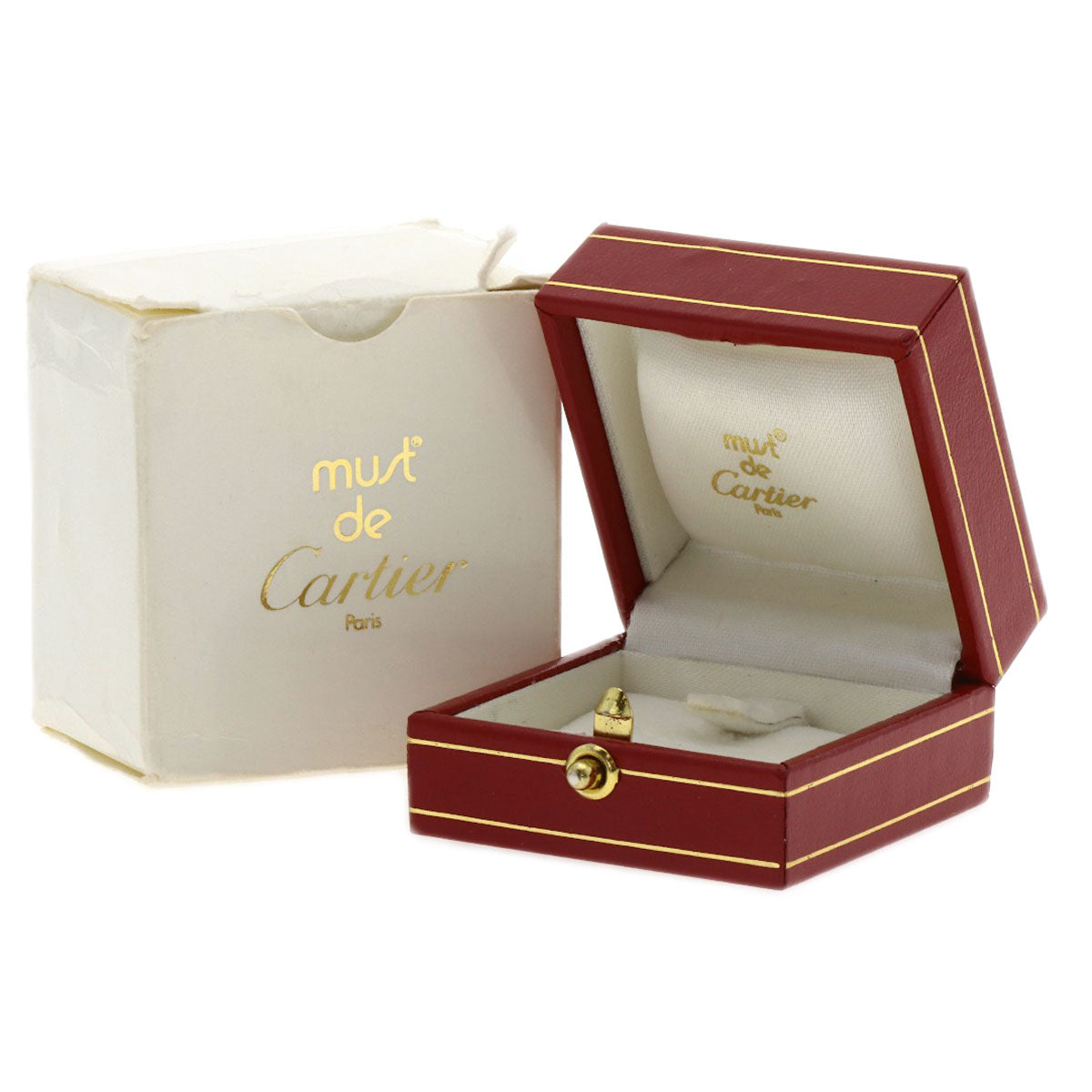 CARTIER Trinity #51 Ring K18 Yellow Gold 18K Pink GoldLadies [Used]