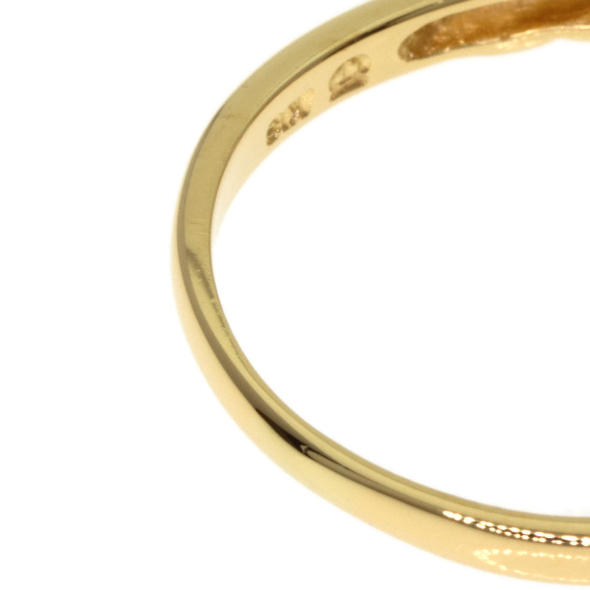 TASAKI Aquamarine Diamond Ring K18 Yellow Gold Ladies [Used]