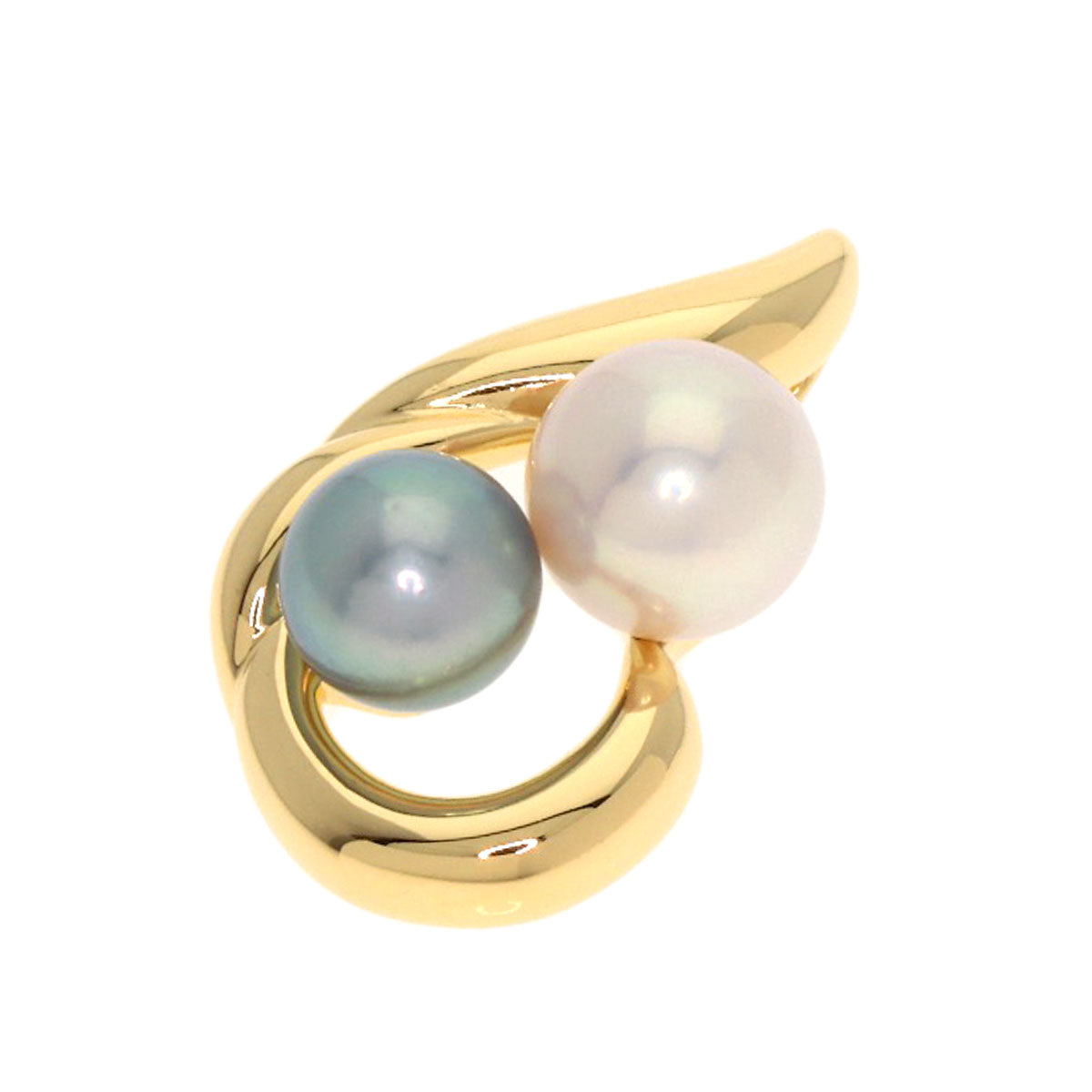 TASAKI Pearl Pearl Pendant top K18 Yellow Gold Ladies [Used]