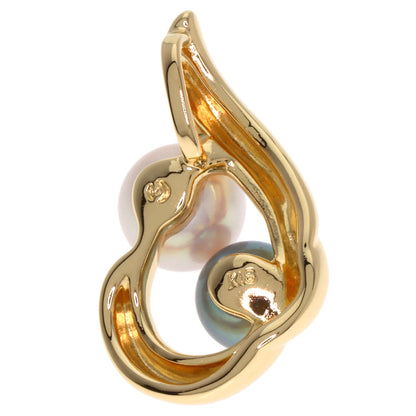 TASAKI Pearl Pearl Pendant top K18 Yellow Gold Ladies [Used]
