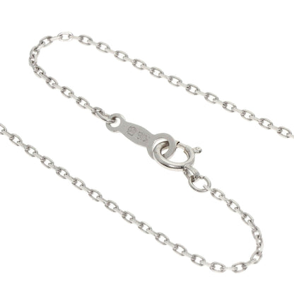 MIKIMOTO Pearl Pearl Diamond Necklace K18 White Gold Ladies [Used]