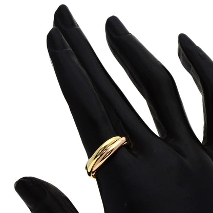 CARTIER Trinity #55 Ring K18 Yellow Gold K18 White GoldLadies [Used]