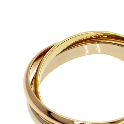CARTIER Trinity #55 Ring K18 Yellow Gold K18 White GoldLadies [Used]