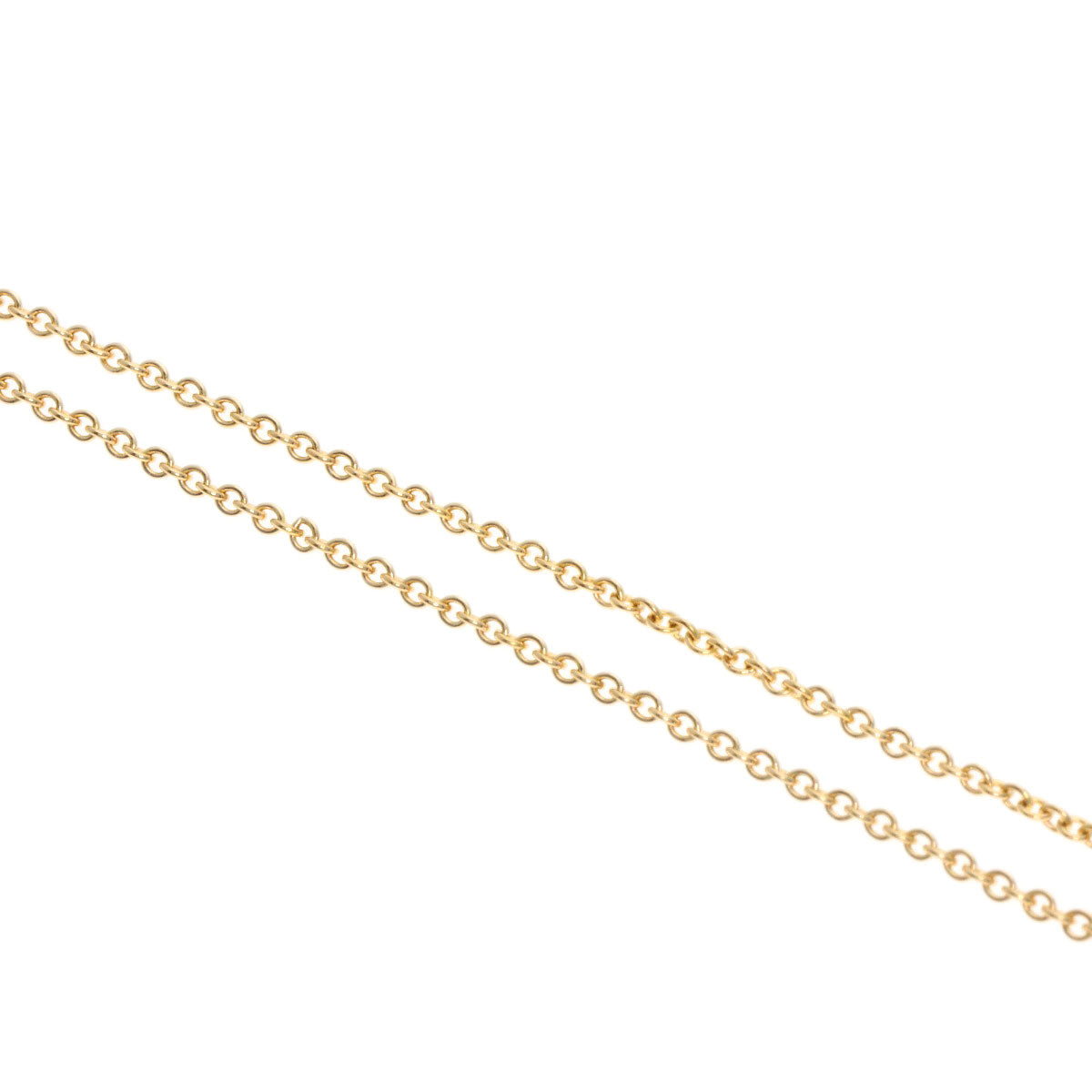 TIFFANY&Co. Chain 15.9" Necklace K18 Yellow Gold Ladies [Used]