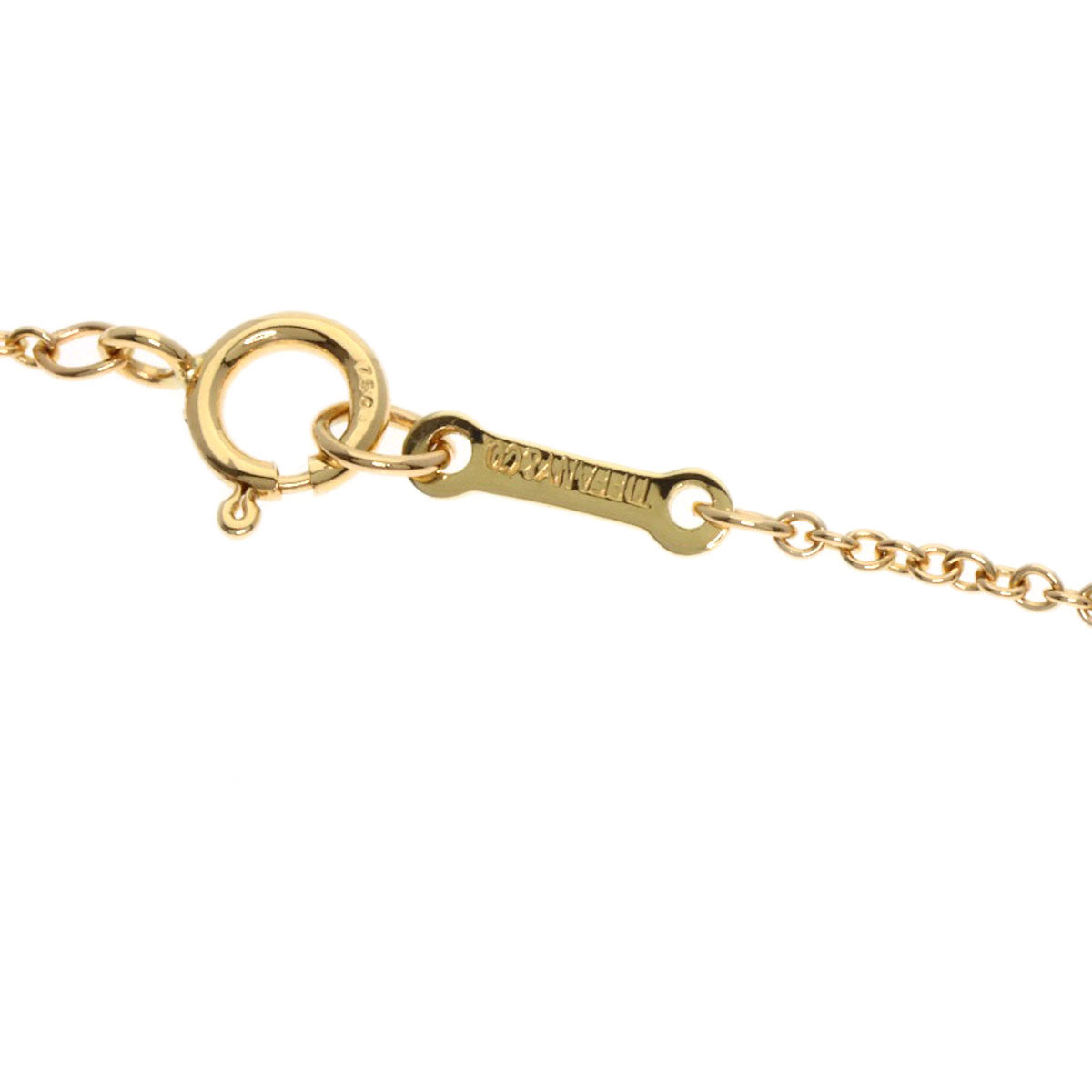 TIFFANY&Co. Chain 15.9" Necklace K18 Yellow Gold Ladies [Used]