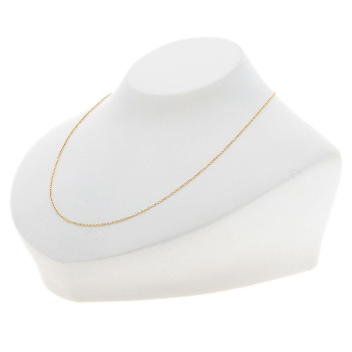 TIFFANY&Co. Chain 15.9" Necklace K18 Yellow Gold Ladies [Used]