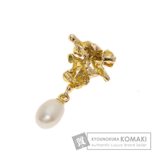 TASAKI Freshwater Pearl Pendant top K14 Yellow Gold Ladies [Used]
