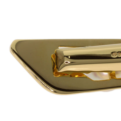 MIKIMOTO Tie Bar Akoya Pearl Pearl Tie pin K18 Yellow Gold mens [Used]
