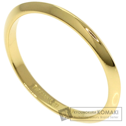 TIFFANY&Co. Wedding Knife Edge Ring K18 Yellow Gold Ladies [Used]