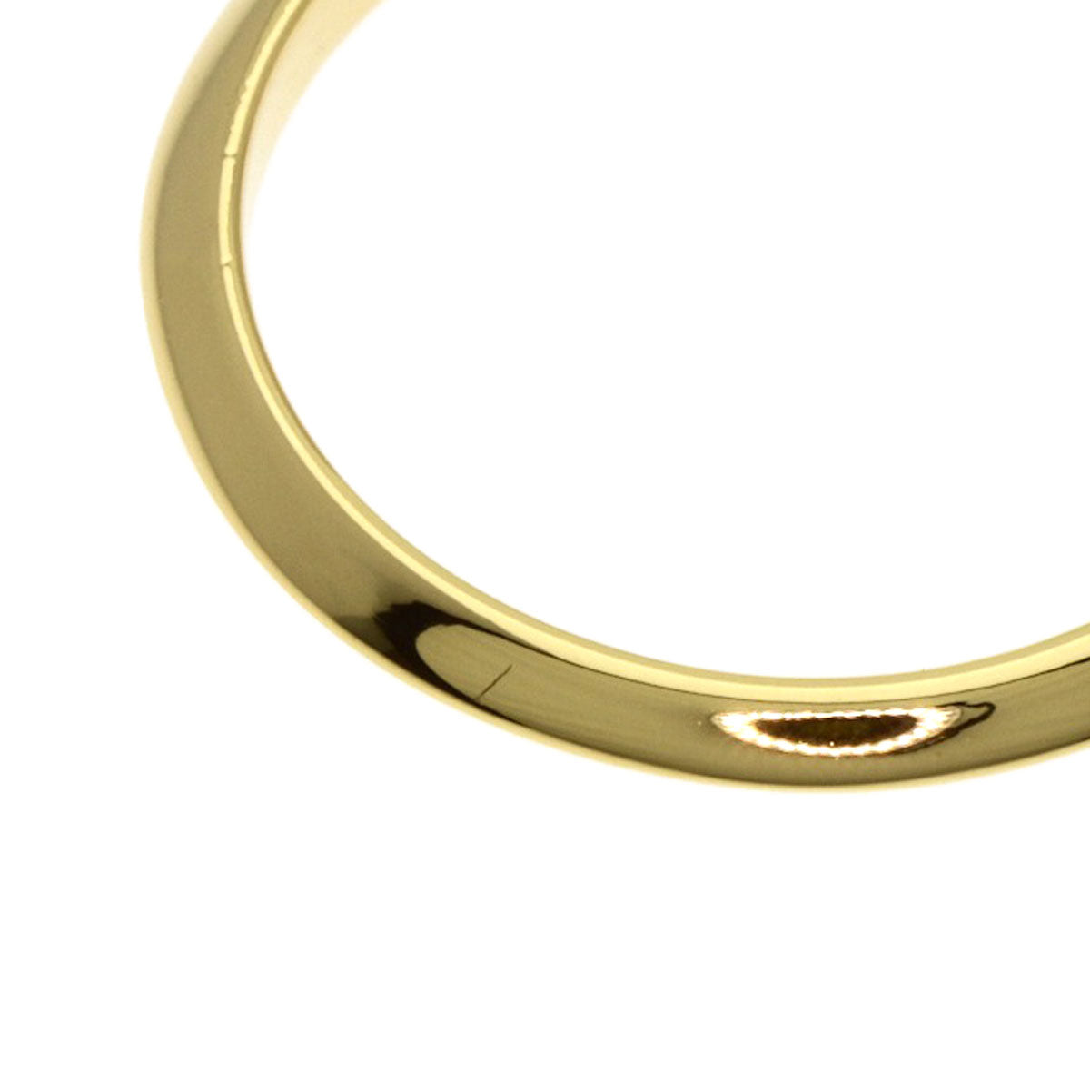 TIFFANY&Co. Wedding Knife Edge Ring K18 Yellow Gold Ladies [Used]