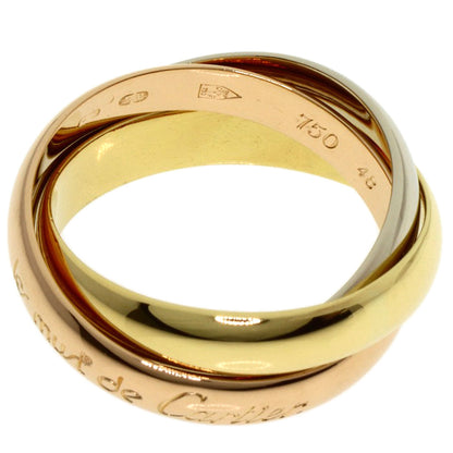 CARTIER Trinity #48 Ring K18 Yellow Gold K18 White GoldLadies [Used]