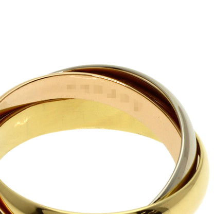 CARTIER Trinity #48 Ring K18 Yellow Gold K18 White GoldLadies [Used]
