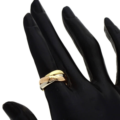CARTIER Trinity #48 Ring K18 Yellow Gold K18 White GoldLadies [Used]