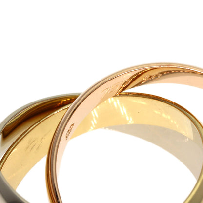 CARTIER Trinity #48 Ring K18 Yellow Gold 18K Pink GoldLadies [Used]