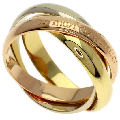 CARTIER Trinity #51 Ring K18 Yellow Gold K18 White GoldLadies [Used]